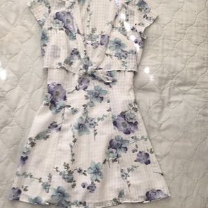 Dress with matching jacket.